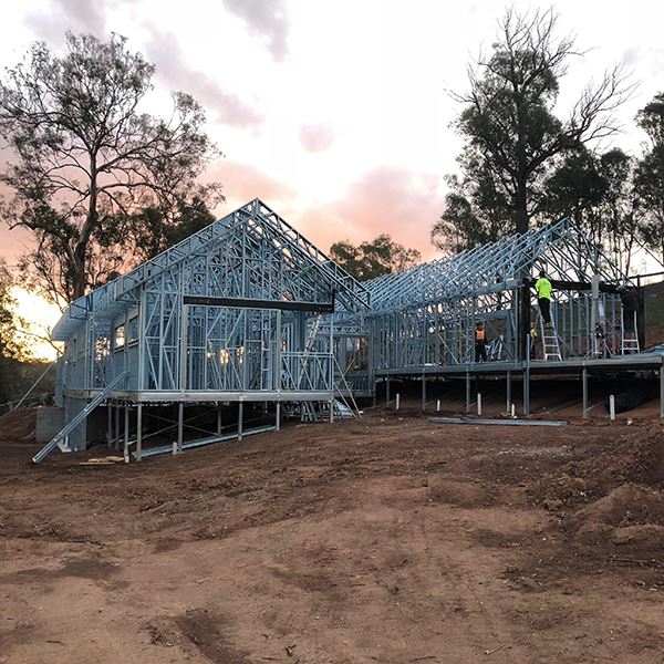 Casas prefabricadas de acero de fraguado alto