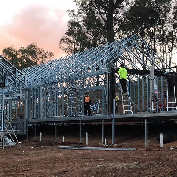 High-Set Steel Prefab Homes