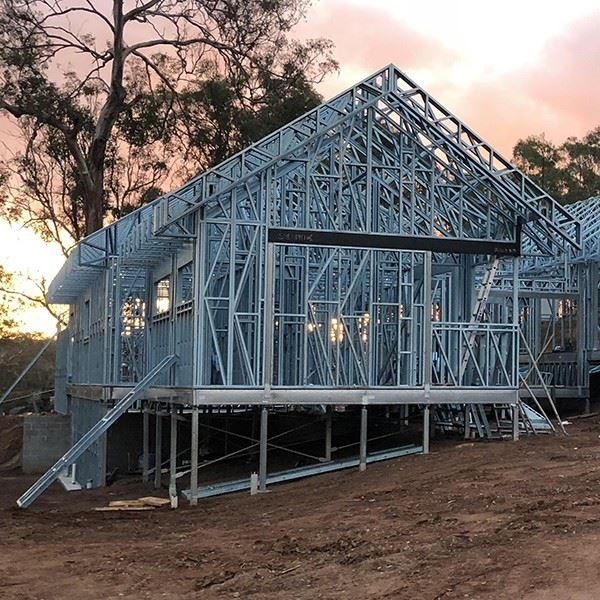 High-Set Steel Prefab Homes