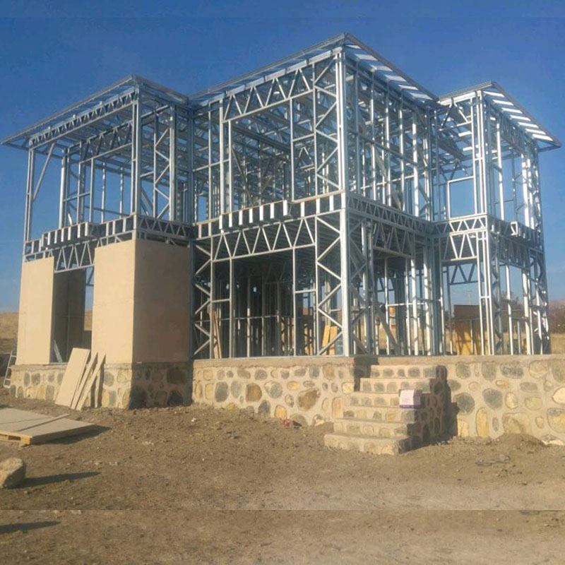 Casa prefabricada de hormigón modular moderno