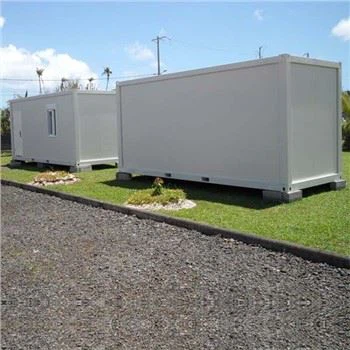 Casas de contenedores de paquete plano de instalación rápida
