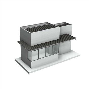 Heavy Snow Loading Steel Structure Apartamento