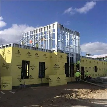 Casa prefabricada de acero ligero de larga vida útil