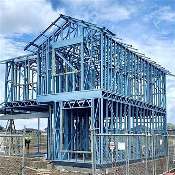 Casa de villa de acero prefabricada