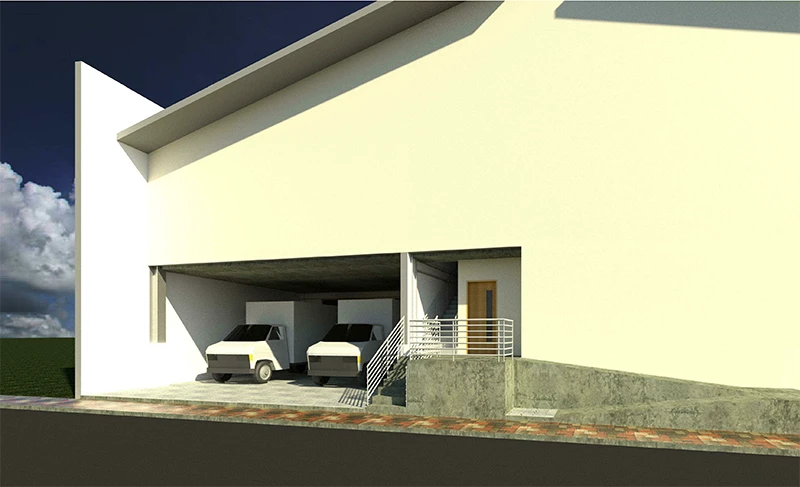 CBC Steel Structure Warehouse Design For Cebu, Philippines (Irregular Shape) high quality