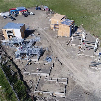 Desarrollo de casas adosadas con estructura de acero ligero para CBC Global Markets
