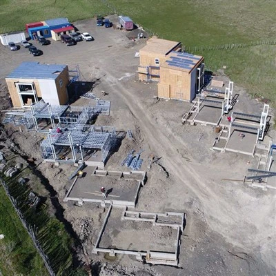 Desarrollo de casas adosadas con estructura de acero ligero para CBC Global Markets