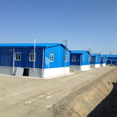 Diseño de vivienda de campamento de contenedores modular para sitio minero con capacidad para más de 600 trabajadores